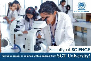 Pursue a career in Science with a degree from SGT University!