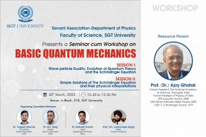 Read more about the article Basic Quantum Mechanics”